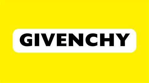 how to pronounce givenchy|How to pronounce Givenchy when .